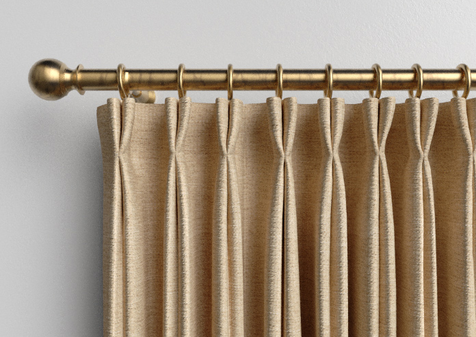 Carron, Woven Cream - Made to Measure Curtains - Image 10